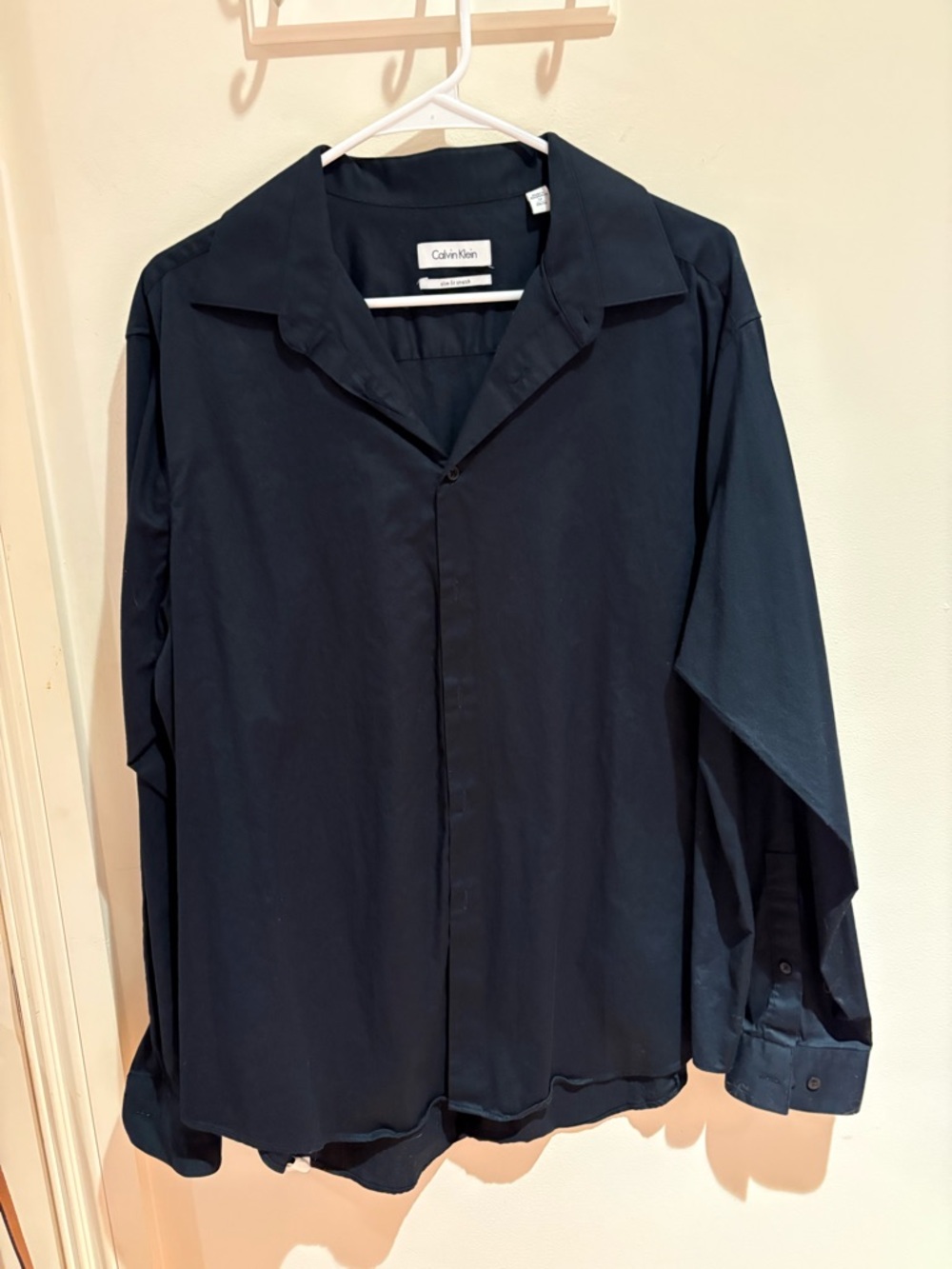 Calvin Klein  Black Button-Up Shirt